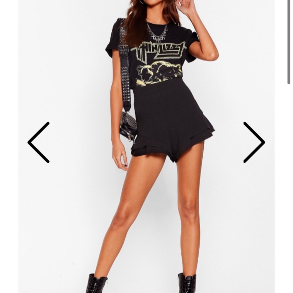 NastyGal Black Shorts